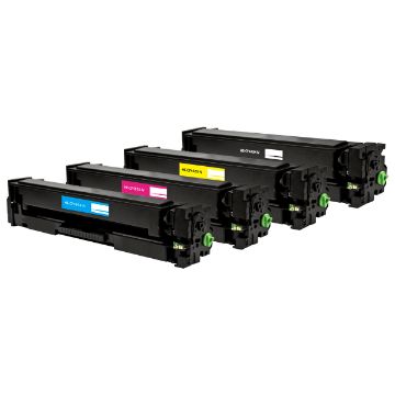 Picture of Compatible CF400X (HP 201X) High Yield Black Toner Cartridge (Value Bundle, 4pk)