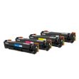 Picture of Compatible HP 410A (CF410A CF411A CF412A CF413A) Toner Cartridge, Black 2.3K Yield, Color 2.3K Yield, 4 Cartridge Value Pack