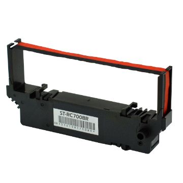 Picture of Compatible RC700BR Black/Red Ribbon