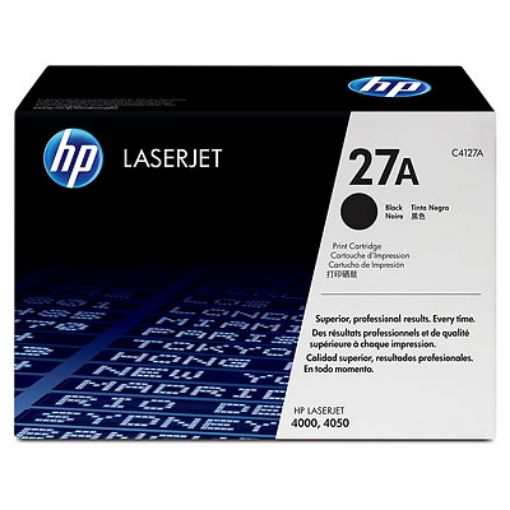 Picture of HP C4127A (HP 27A) Black Toner Cartridge (5000 Yield)