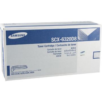 Picture of Samsung SCX-6320D8 Black Toner Cartridge (8000 Yield)