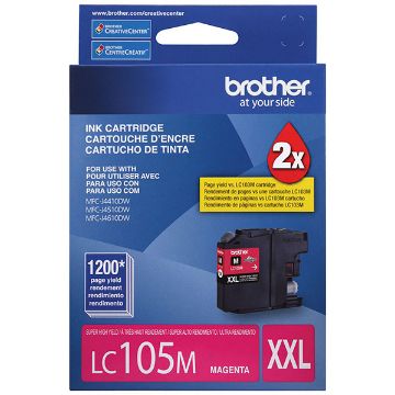 Picture of Brother LC-105M Extra High Yield Magenta Ink Cartridge