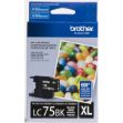 Picture of Brother LC-75BK High Yield Black Inkjet Cartridge