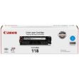 Picture of Canon 2661B001AA (Canon 118) Cyan Laser Toner Cartridge