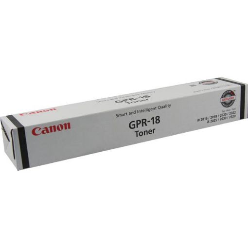 Picture of Canon 0384B003AA (GPR-18) Black Copier Toner