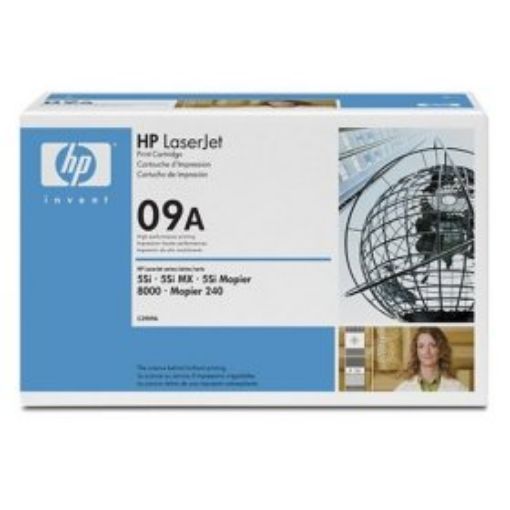 Picture of HP C3909A (HP 09A) Black Toner Cartridge