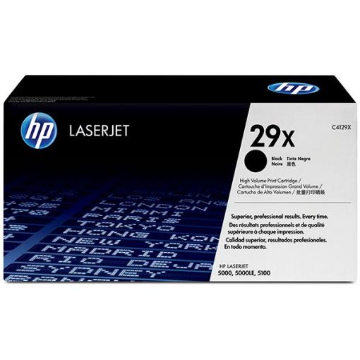 Picture of HP C4129X (HP 29X) High Yield Black Toner Cartridge
