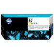 Picture of HP C4823A (HP 80) Yellow Printhead / Cleaner