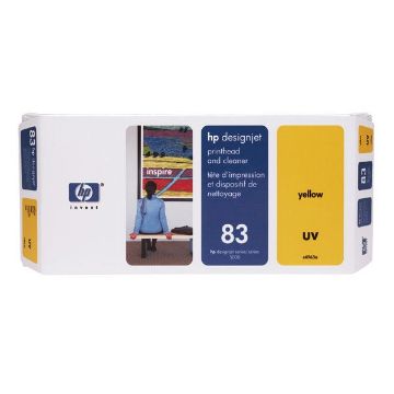 Picture of HP C4963A (HP 83) UV Yellow Printhead / Cleaner