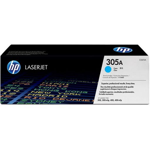 Picture of HP CE411A (HP 305A) Cyan Toner Cartridge