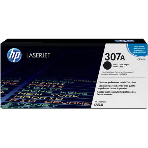 Picture of HP CE740A (HP 307A) Black Laser Toner Cartridge