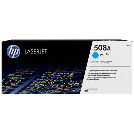 Picture of HP CF361A (HP 508A) Cyan Toner Cartridge