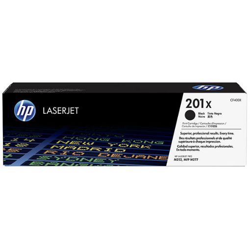 Picture of HP CF400X (HP 201X) High Yield Black Toner Cartridge