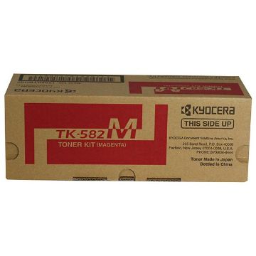 Picture of Kyocera Mita 1T02KTBUS0 (TK-582M) Magenta Toner Cartridge