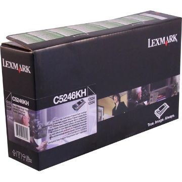 Picture of Lexmark C5246KH High Yield Black Toner