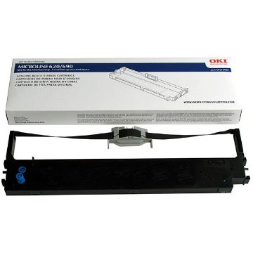 Picture of Okidata 44173403 Characters Black Ribbon Cartridge (12/Box)