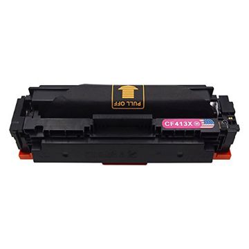 Picture of Compatible CF413X (HP 410X) High Yield Magenta Toner Cartridge (5000 Yield)