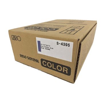 Picture of Risograph S-4395 Federal Blue Inkjet Cartridges (2 each)