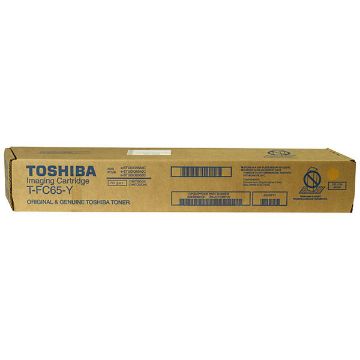 Picture of Toshiba TFC65Y Yellow Toner Cartridge