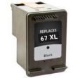 Picture of Compatible 3YM57AN (HP 67X) Black Inkjet Cartridge (120 Yield)